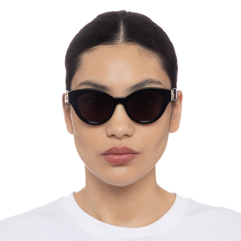 Gucci Gg0957s Black Female Cat-Eye Sunglasses | Eyewear Index