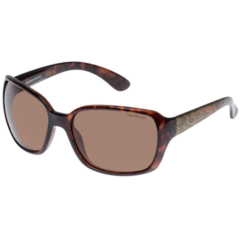 Cancer Council Kuranda Dark Tort Floral Female Rectangle Sunglasses | Eyewear Index