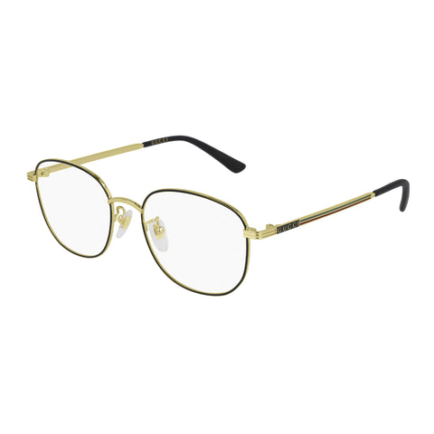 Gucci Gg0838ok Black Male Square Optical Frames | Eyewear Index