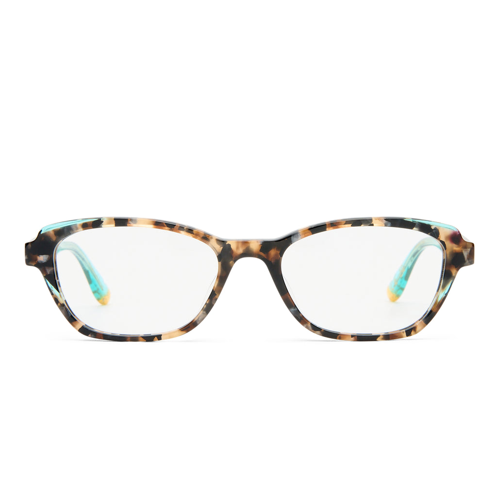 Camilla Screenplay Mottled Tort Aqua Female Classic Optical Frames | Eyewear Index
