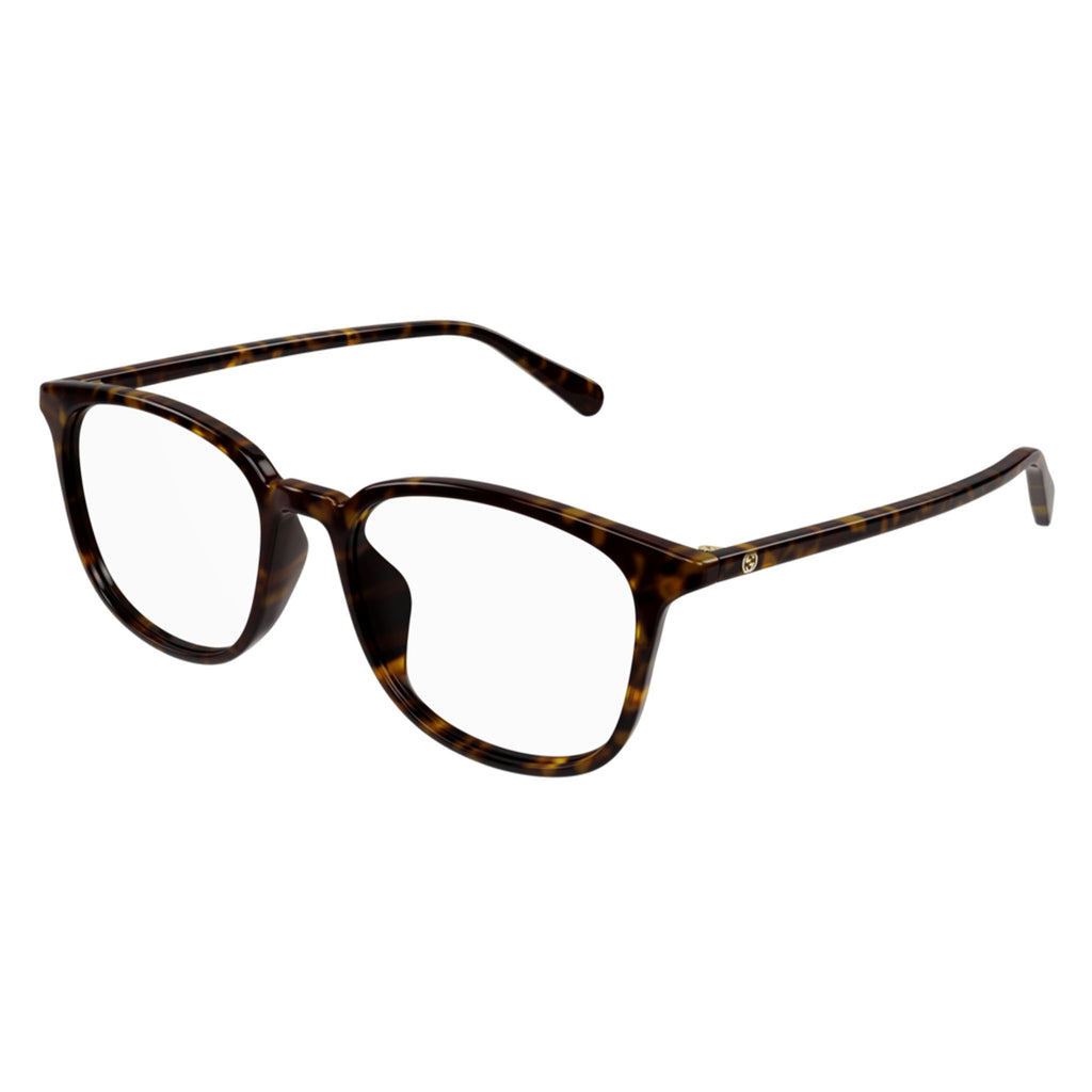 Gucci Gg1230oa Havana Male Rectangle Optical Frames | Eyewear Index