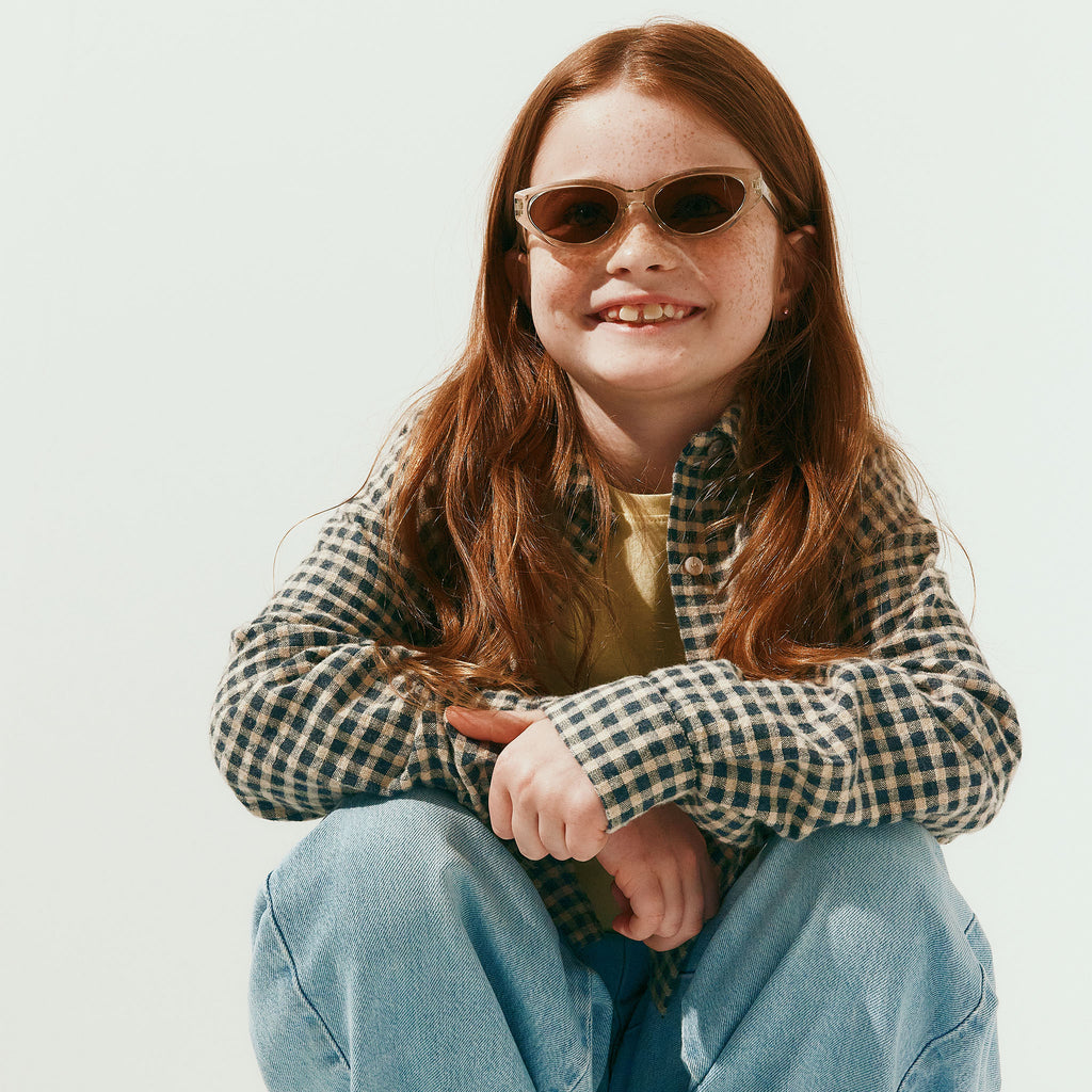 Cancer Council Puffin Kids Pebble Female Cat-Eye Sunglasses | Eyewear Index