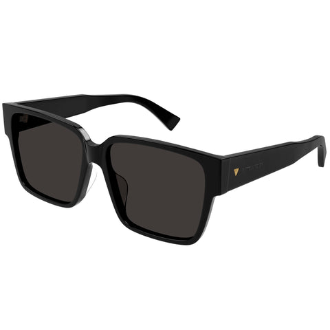 Bottega Veneta Bv1287sa Black Female Rectangle Sunglasses | Eyewear Index