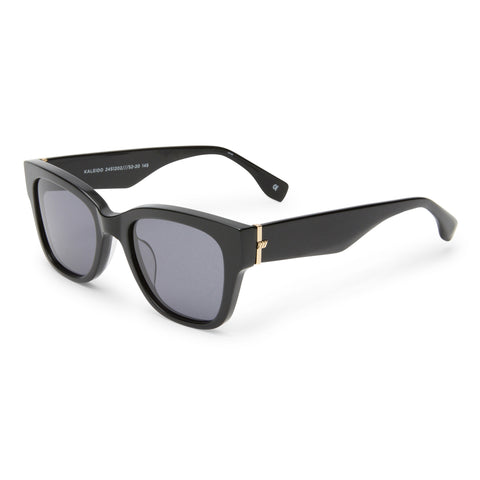 Le Specs Kaleido 52 Black Uni-Sex Square Sunglasses | Eyewear Index