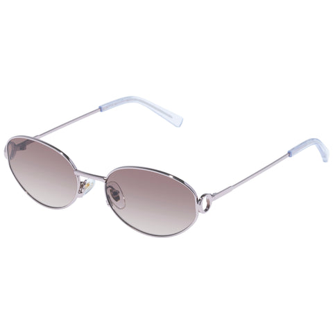 Oroton Emily Rose Gold Female Oval Sunglasses | Eyewear Index