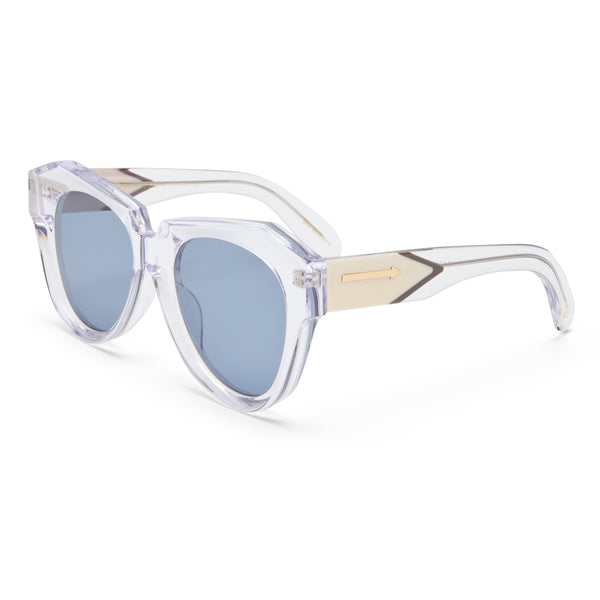 Karen Walker Apollo One Glacier Female Cat-Eye Sunglasses