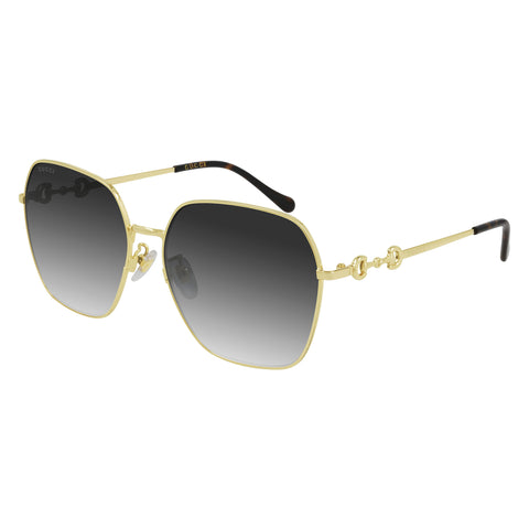 Gucci Gg0882sa Gold Female Square Sunglasses | Eyewear Index