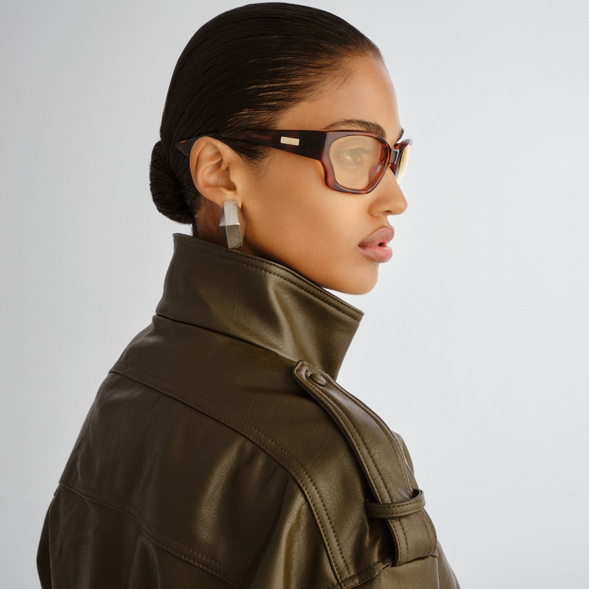 Le Specs Salacious Toffee Tort Uni-Sex Wrap Sunglasses | Eyewear Index