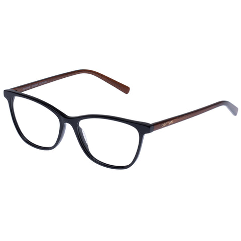 Oroton Maven Black Female Cat-Eye Optical Frames | Eyewear Index