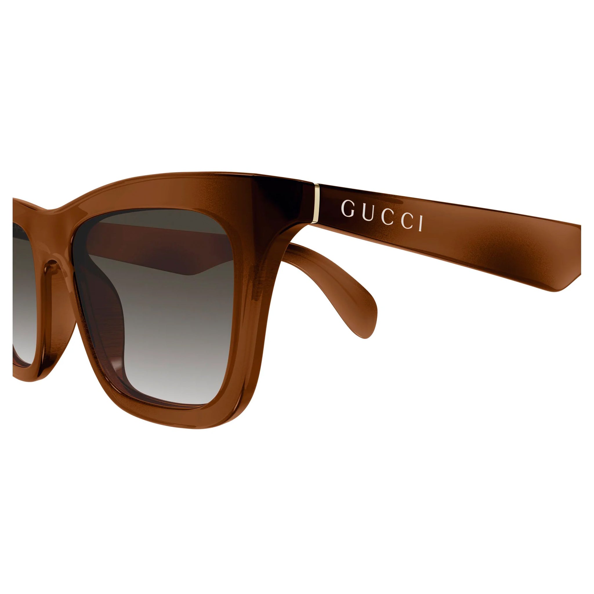 Gucci Gg1933s Havana Male Rectangle Sunglasses | Eyewear Index