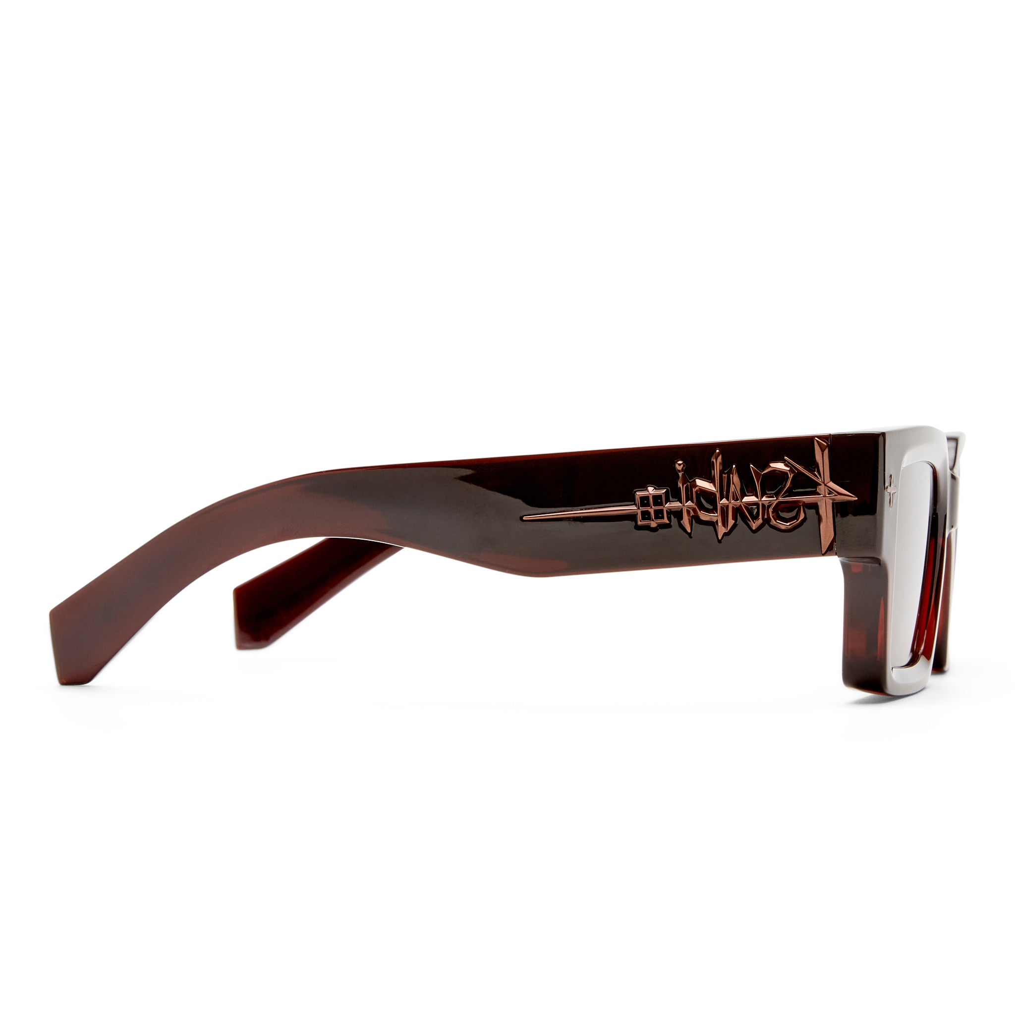 Ksubi The Kingy Tobacco Male D-Frame Sunglasses | Eyewear Index