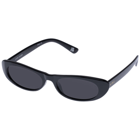 Aire Female Avior Black Cat-eye Sunglasses