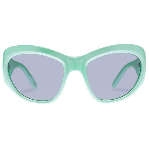 Aire Uni-sex Helium Green Wrap Sunglasses