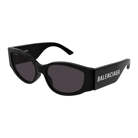 Balenciaga Female Bb0258s Black Cat-eye Sunglasses