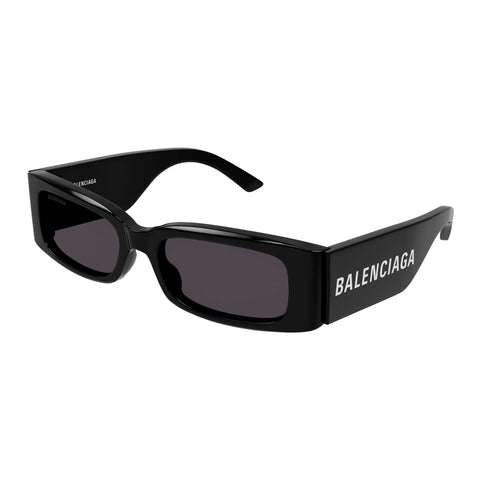 Balenciaga Female Bb0260s Black Rectangle Sunglasses