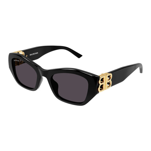 Balenciaga Female Bb0311sk Black Rectangle Sunglasses