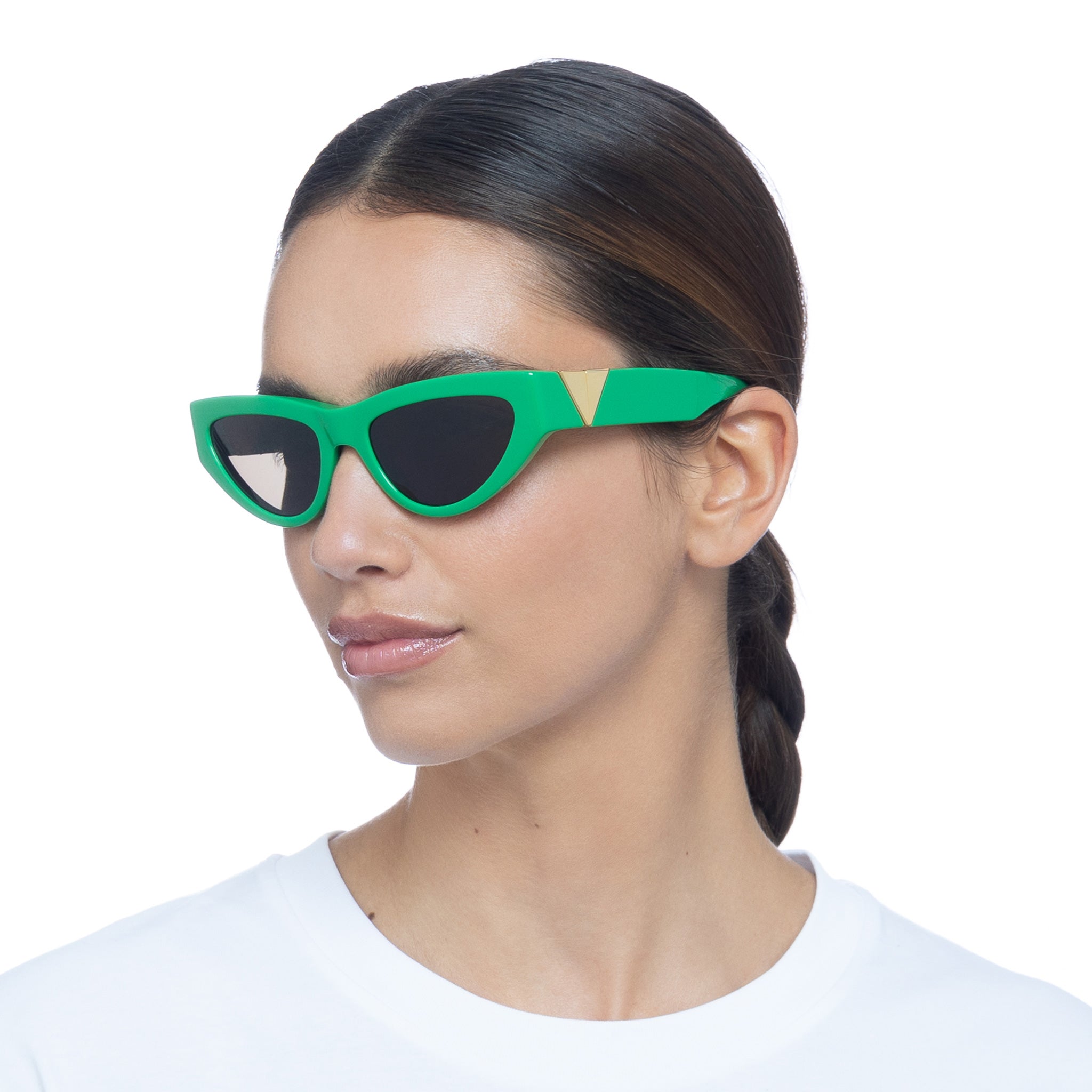 BOTTEGA VENETA: sunglasses for woman - Green  Bottega Veneta sunglasses  BV1176S online at