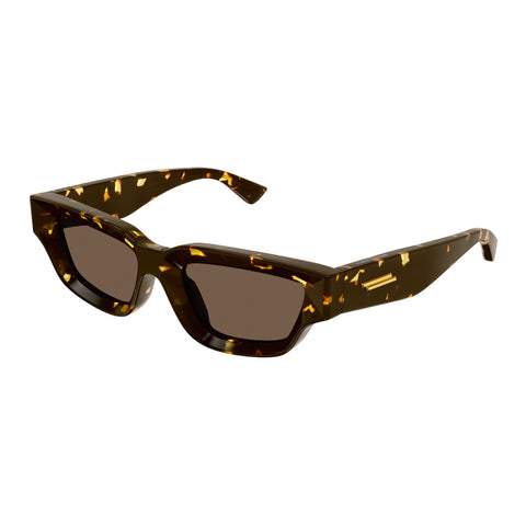 Bottega Veneta Uni-sex Bv1250s Tort Rectangle Sunglasses