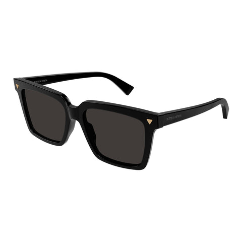 Bottega Veneta Female Bv1254s Black Rectangle Sunglasses