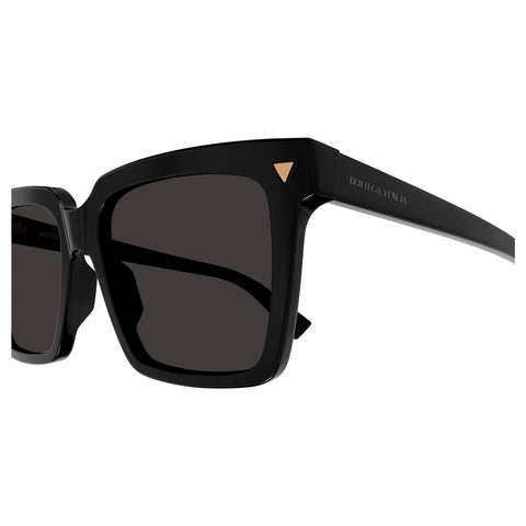 Bottega Veneta Female Bv1254s Black Rectangle Sunglasses