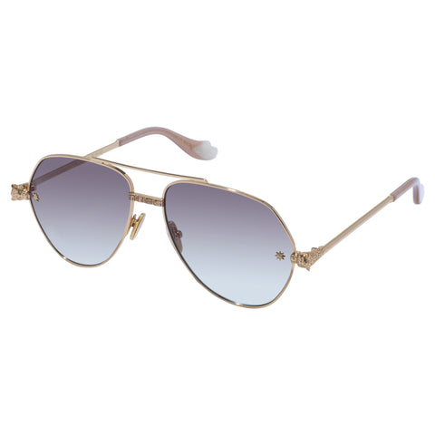 Camilla Female Nothing In Moderation Gold Aviator Sunglasses