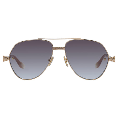 Camilla Female Nothing In Moderation Gold Aviator Sunglasses