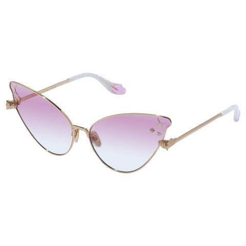 Camilla Female Head In The Clouds Gold Butterfly Sunglasses