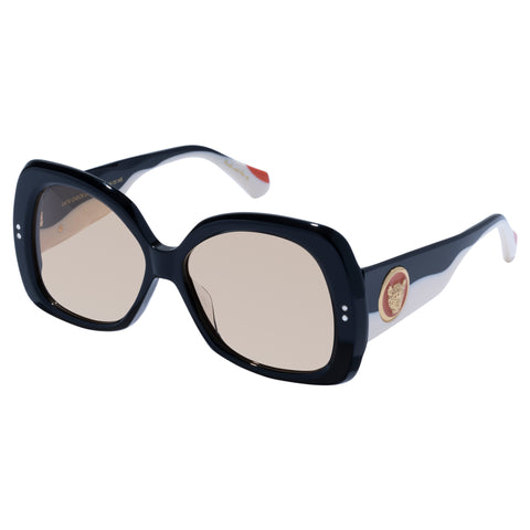 Camilla Female Late Check Out Black Butterfly Sunglasses