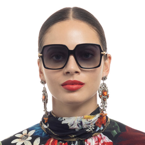 Camilla Female The Lavish Life Black Square Sunglasses