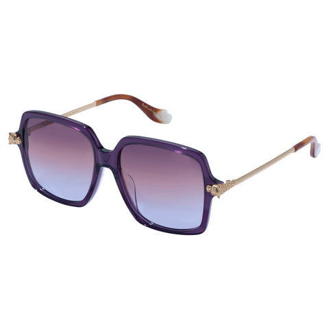 Camilla Female The Lavish Life Purple Square Sunglasses