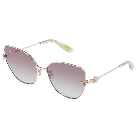 Camilla Female Desert Reign Gold Cat-eye Sunglasses