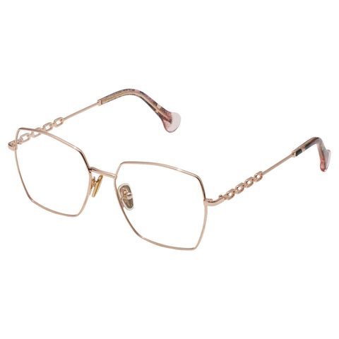 Camilla Female The Wanderer Pink Square Optical Frames