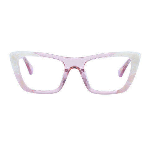 Camilla Female Giza Nights Pink D-frame Optical Frames