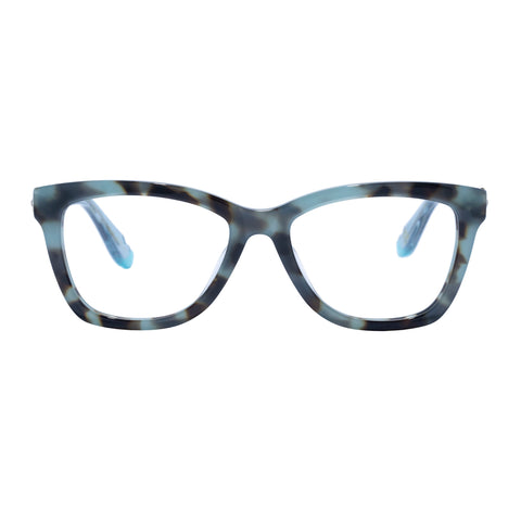 Camilla Female Delta Whispers Blue D-frame Optical Frames