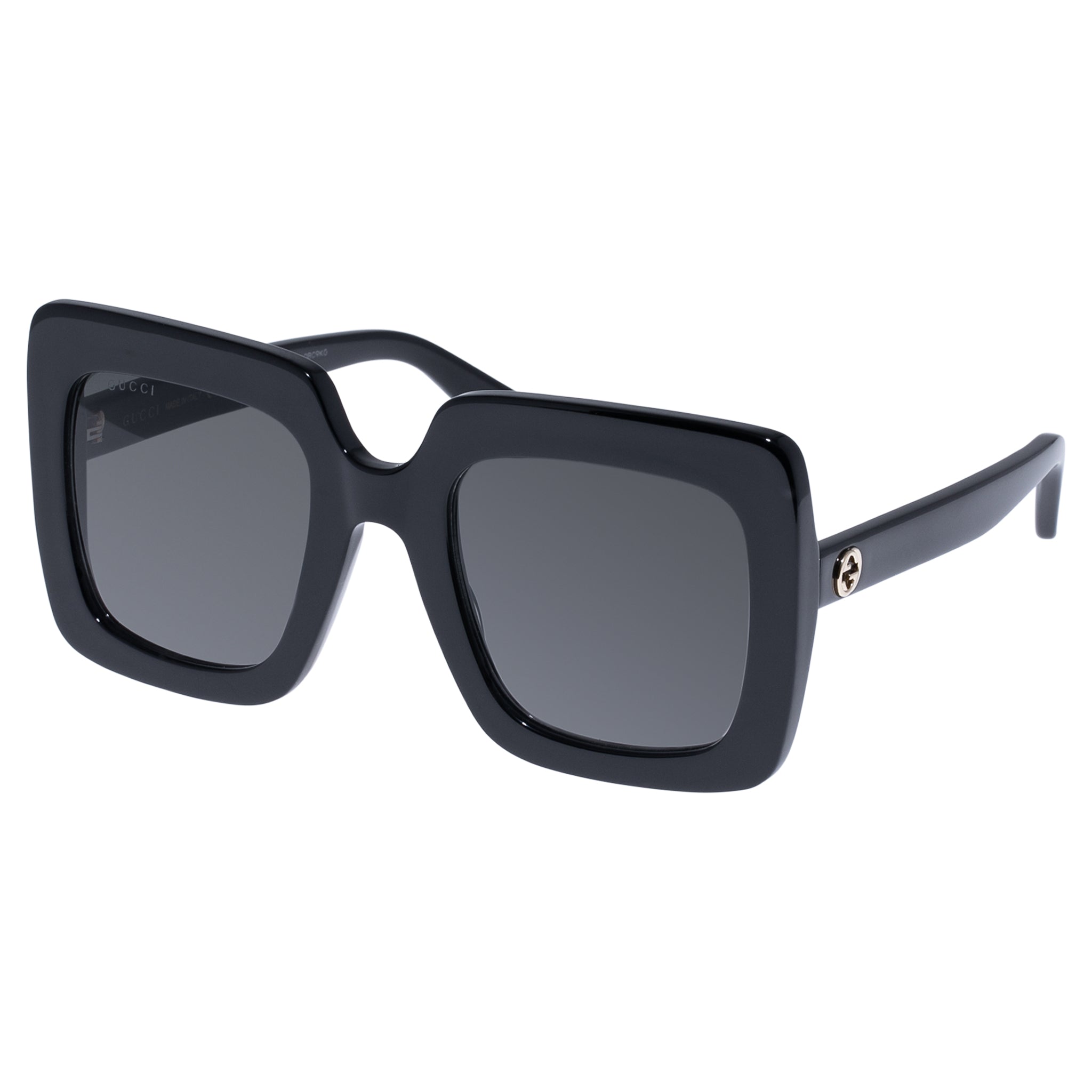 Gucci Women's Gg0328s Black D-frame Sunglasses | Eyewear Index