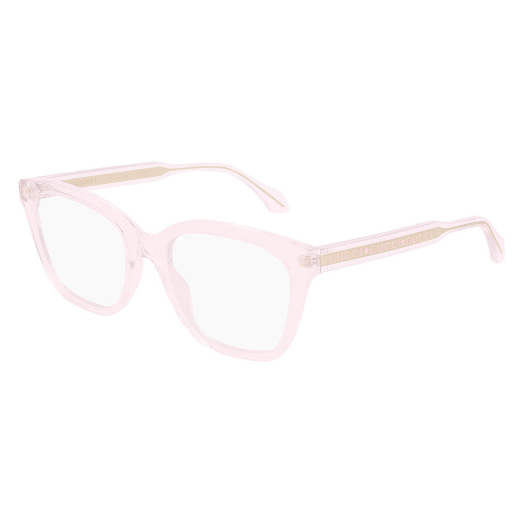 Gucci Women's Gg0566on Pink Rectangle Optical Glasses | Eyewear Index
