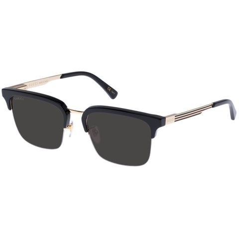 Gucci Male Gg1226s Black Rectangle Sunglasses