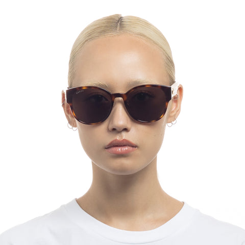 Gucci Female Gg1304sk Tort Round Sunglasses