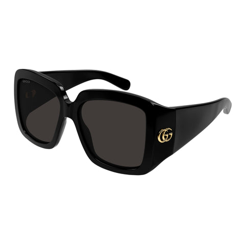 Gucci Female Gg1402sa Black Rectangle Sunglasses