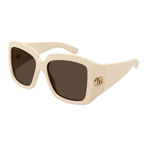 Gucci Female Gg1402sa White Rectangle Sunglasses