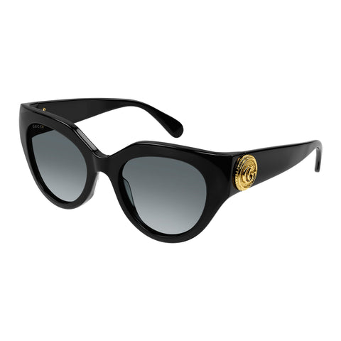 Gucci Female Gg1408s Black Cat-eye Sunglasses