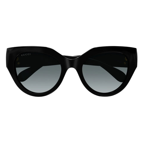 Gucci Female Gg1408s Black Cat-eye Sunglasses