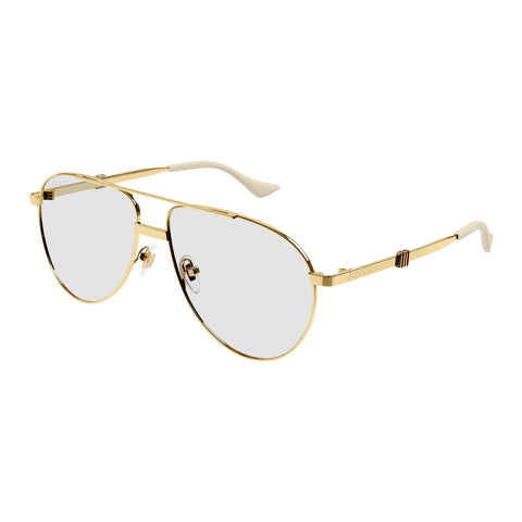 Gucci Male Gg1440s Gold Navigator Sunglasses