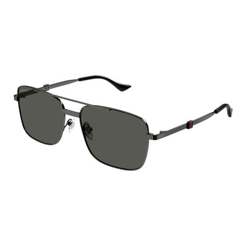 Gucci Male Gg1441s Silver Rectangle Sunglasses