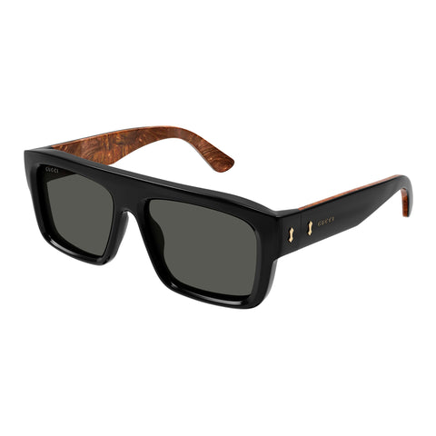 Gucci Male Gg1461s Black Rectangle Sunglasses