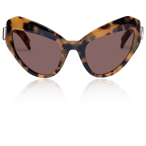 Karen Walker Female Bow Wow B Tort Cat-eye Sunglasses