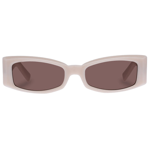 Le Specs Uni-sex Pretense Cream Cat-eye Sunglasses