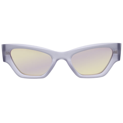 Le Specs Uni-sex Charade Grey Cat-eye Sunglasses