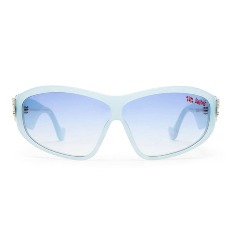 Le Specs Uni-sex 51 Percent Angel Blue D-frame Sunglasses