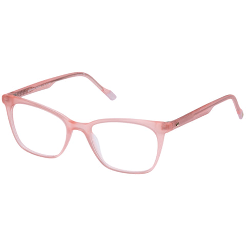 Le Specs Female Escapism Peach D-frame Optical Frames